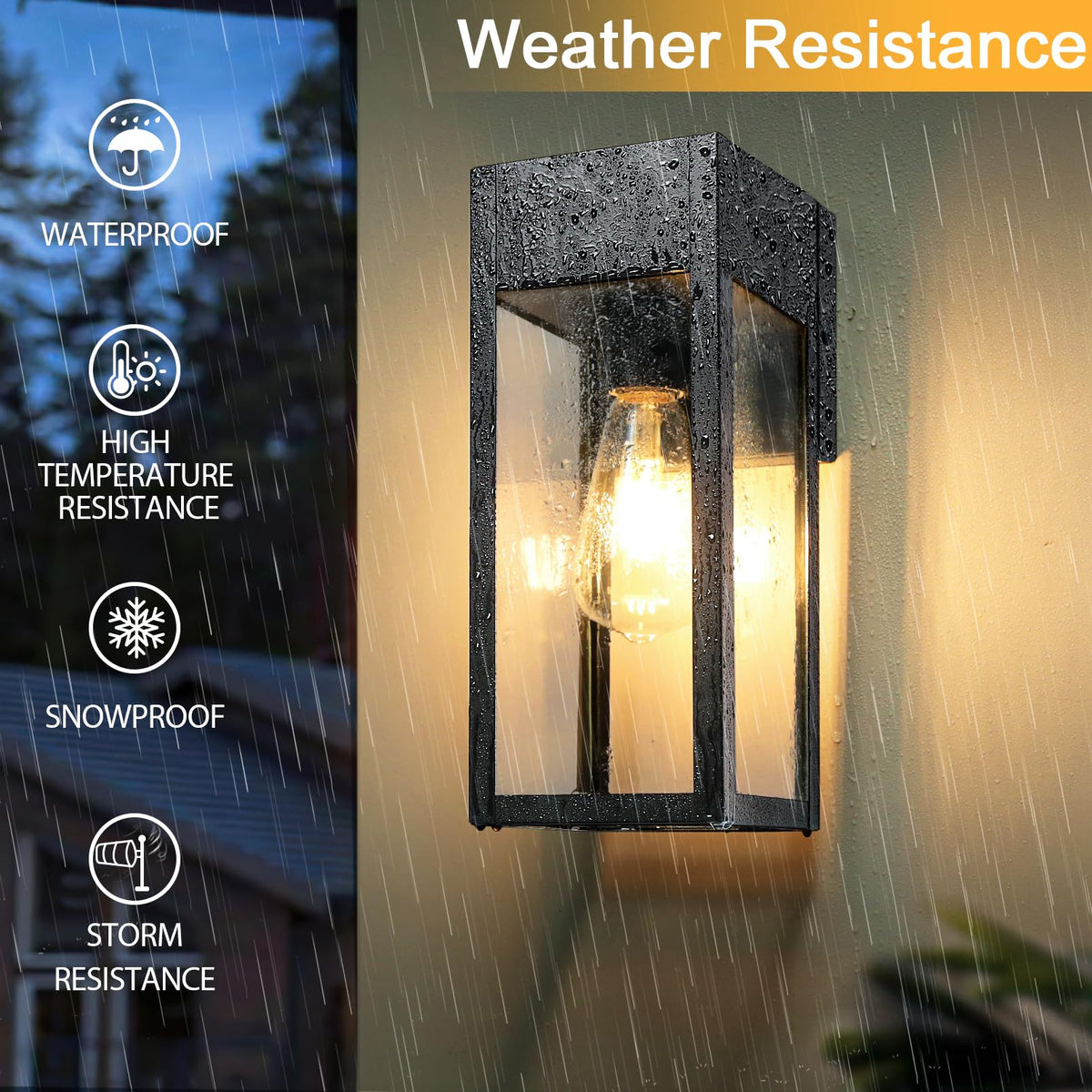 OYKYOHEI wall light with open bottom design for easy bulb access and maintenance.