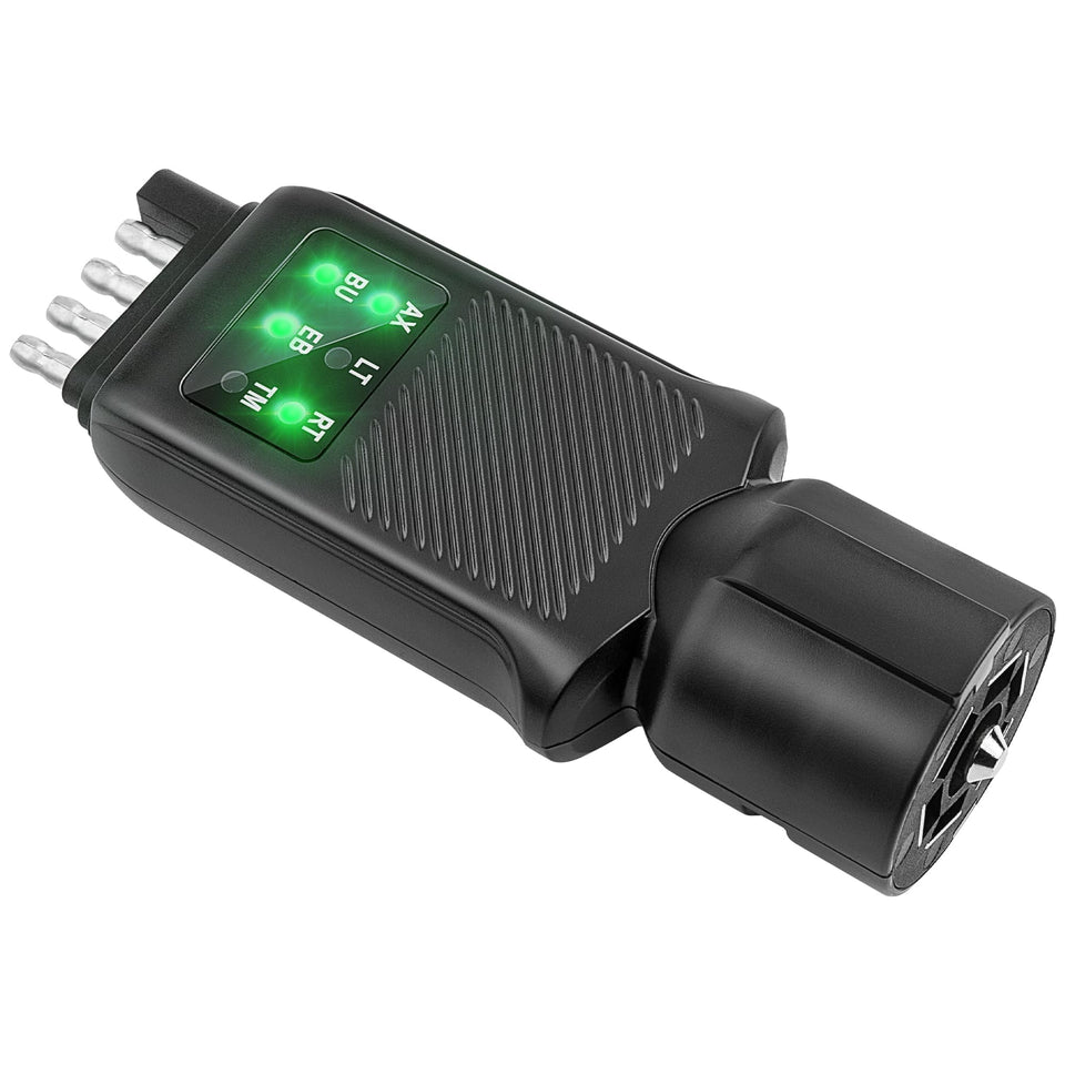 Oyviny 3-in-1 tester for 4-pin trailer connections and quick circuit checks