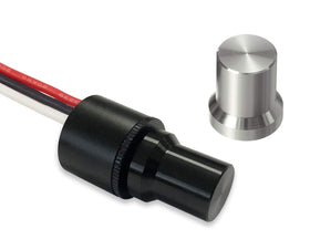 Oznium mini dimmer knob close up demonstrating smooth PWM dimming for LEDs
