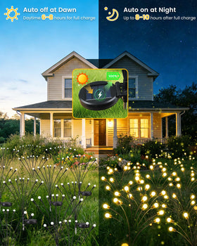 OZS Firefly Lights sway with wind for dynamic ambience
