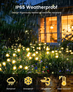 OZS no cords setup enables quick outdoor decoration.