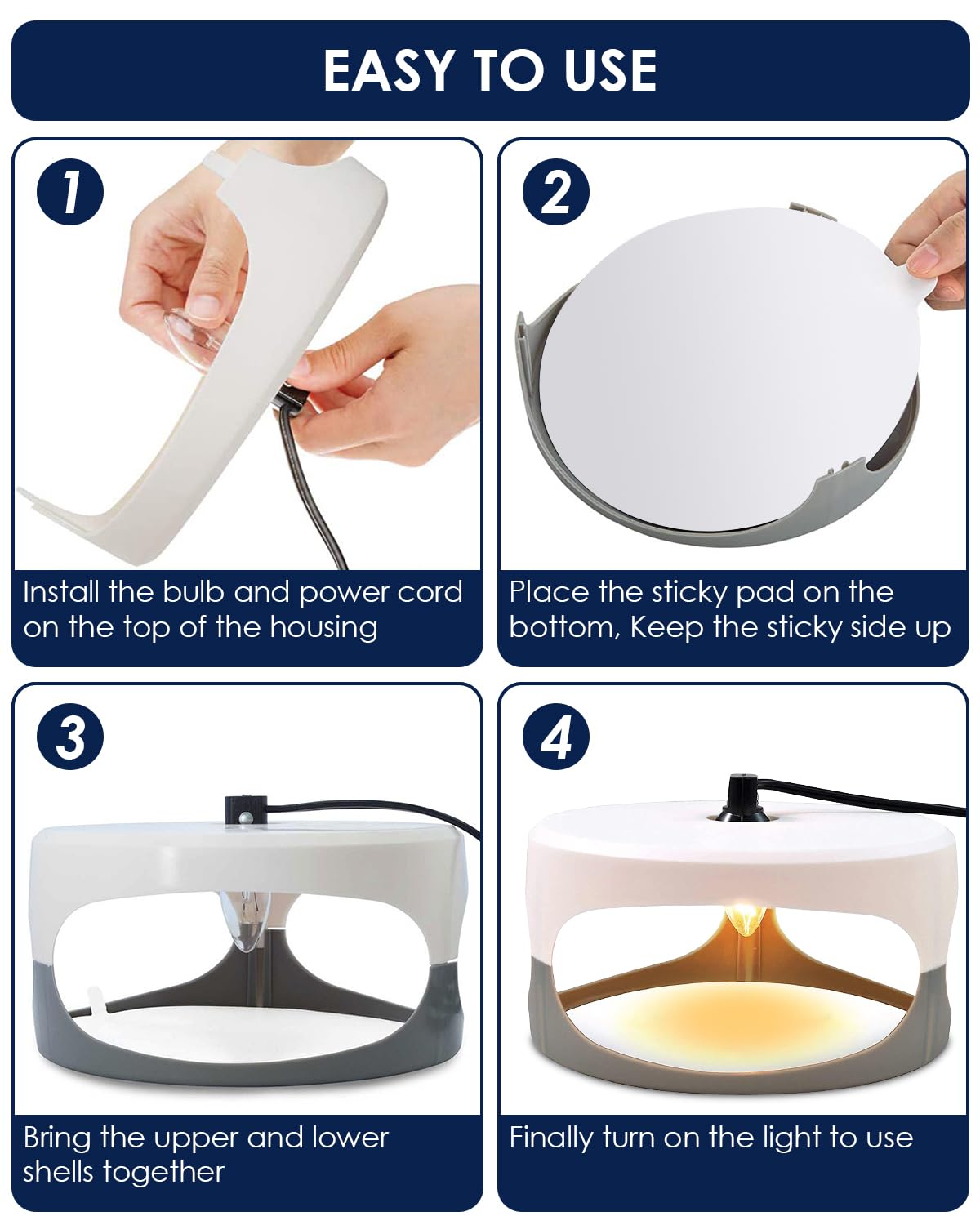 PACETAP bulbs installed in a chandelier for subtle lighting