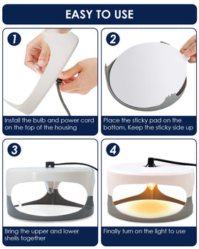 PACETAP bulbs installed in a chandelier for subtle lighting