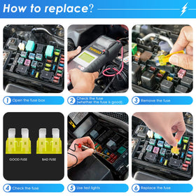 PACETAP fuse tester and puller for safe replacements