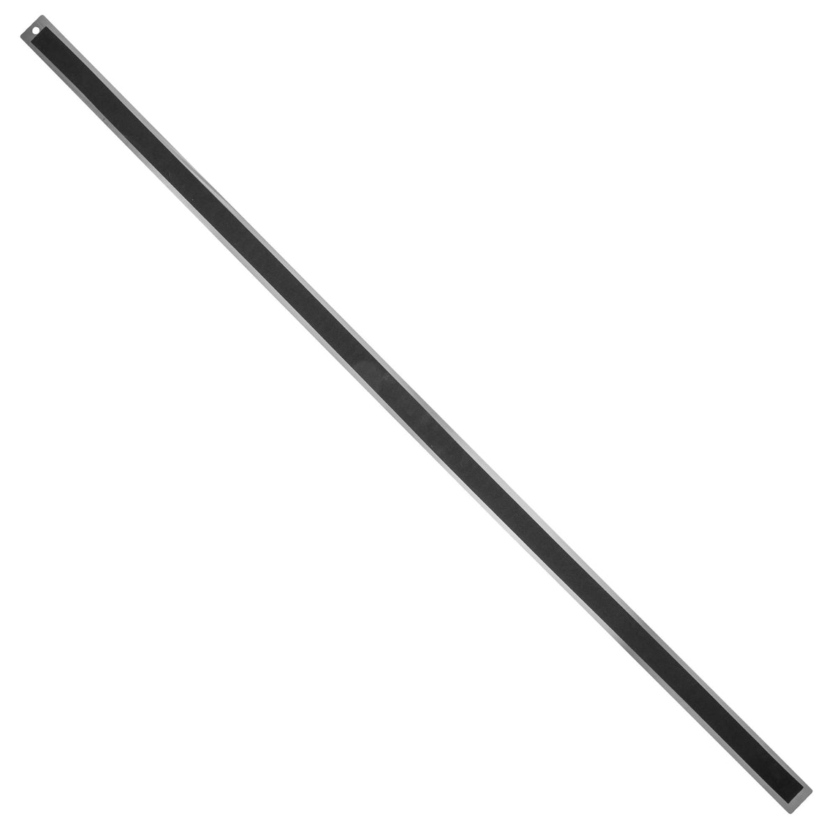 Pacific Arc 36-inch metal ruler with etched metric and inch marks for accuracy.