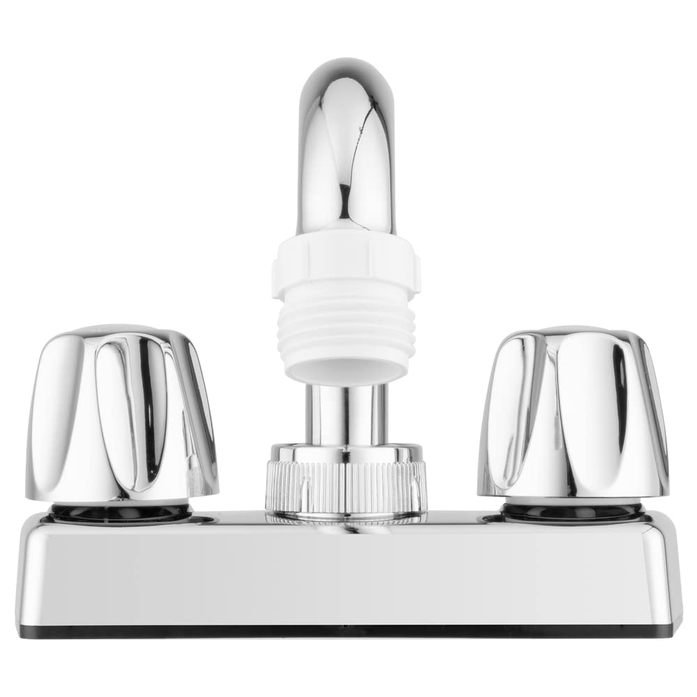 Pacific Bay Lynden dual-knob control lets you dial precise water temperature.