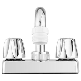 Pacific Bay Lynden dual-knob control lets you dial precise water temperature.