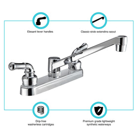 Pacific Bay PB-K14CP ABS body with metallic plating for durable installation