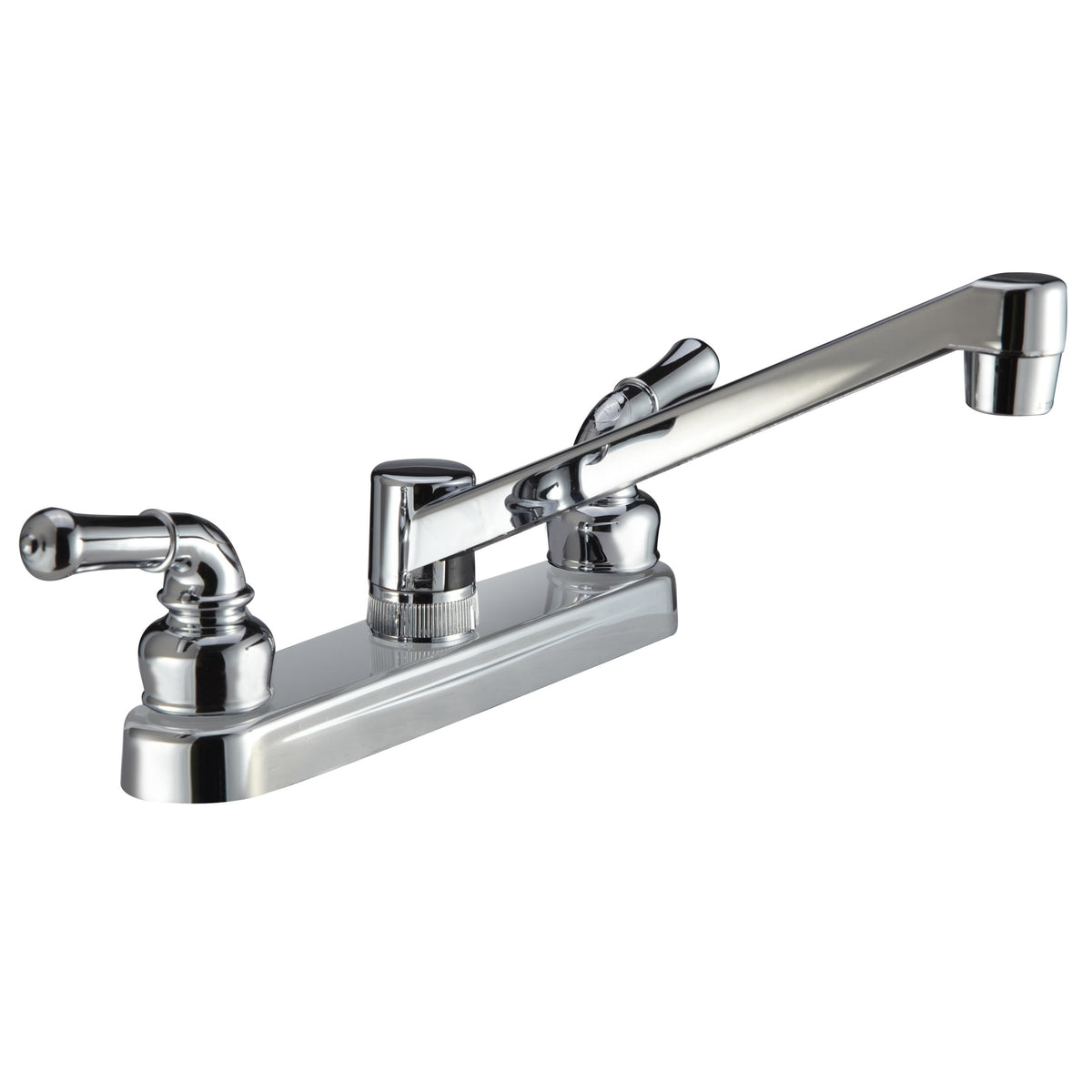 Pacific Bay PB-K14CP kitchen faucet with classic levers for easy temperature control