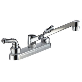 Pacific Bay PB-K14CP kitchen faucet with classic levers for easy temperature control