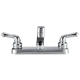 Pacific Bay PB-K14CP polished chrome finish adds modern shine