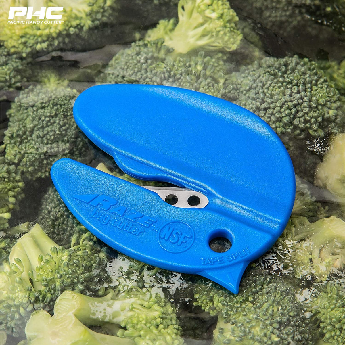 Pacific Handy Cutter BC347 stainless surface easy to wipe down after use.
