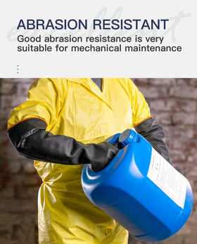 PACIFIC PPE latex gloves resist acids for safer handling.