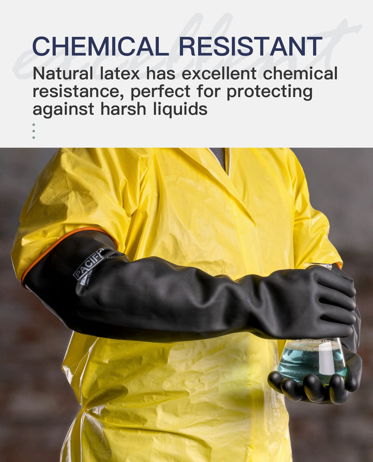 PACIFIC PPE gloves offer a secure grip on slick or oily parts.