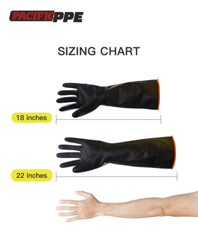 PACIFIC PPE gloves perform in wet environments while maintaining dexterity.