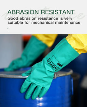 PACIFIC PPE nitrile gloves with flocked liner for easy donning and comfort