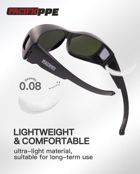 Scratch-resistant lenses stay clear longer on rugged tasks