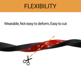 PACIXU dust-proof gasket protects interiors from dust and air leaks.