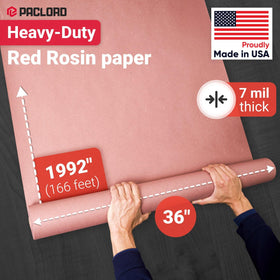 Paclord paper demonstrates tear-resistance under foot traffic during a busy job.