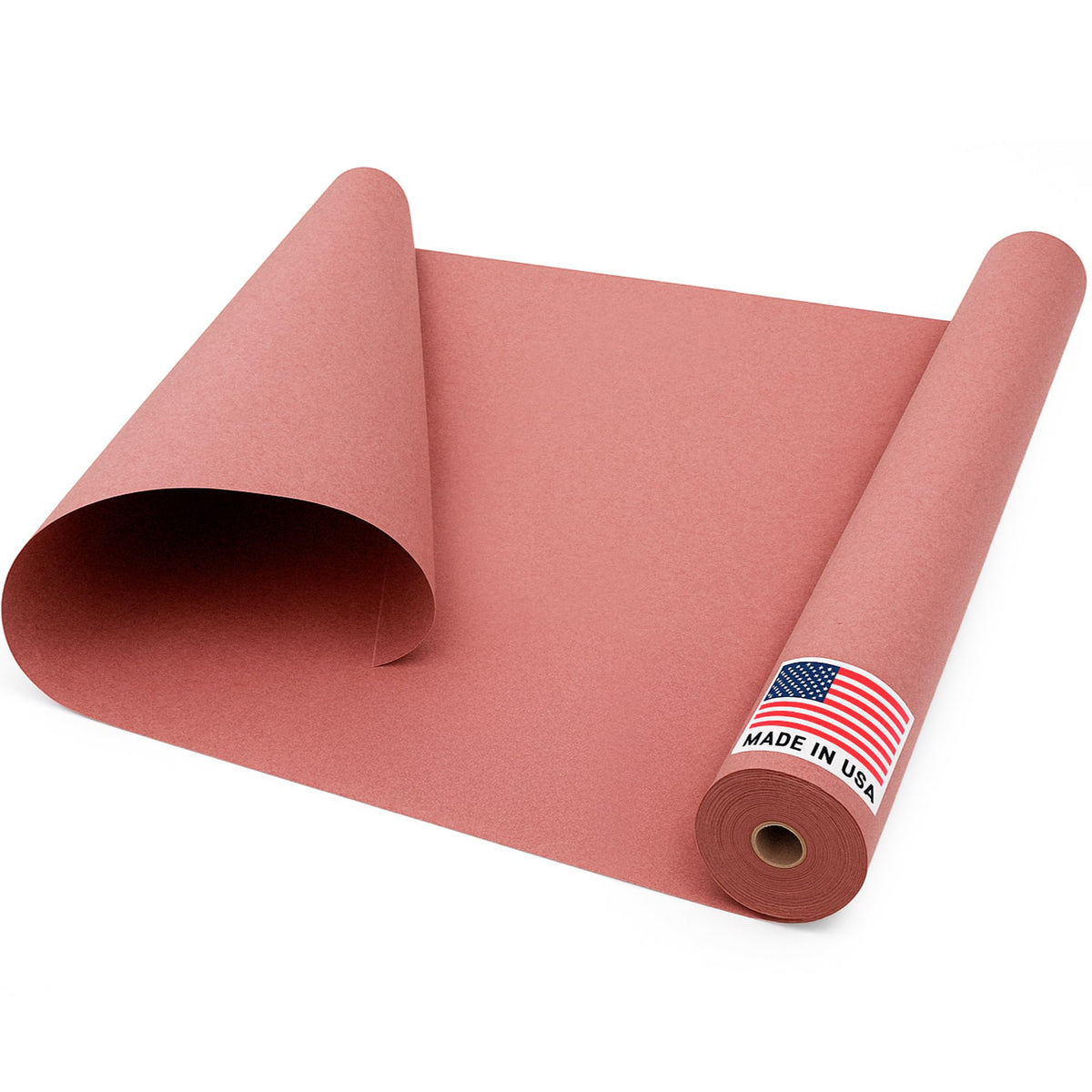 Paclord floor protection paper unrolled to cover a wide renovation area.