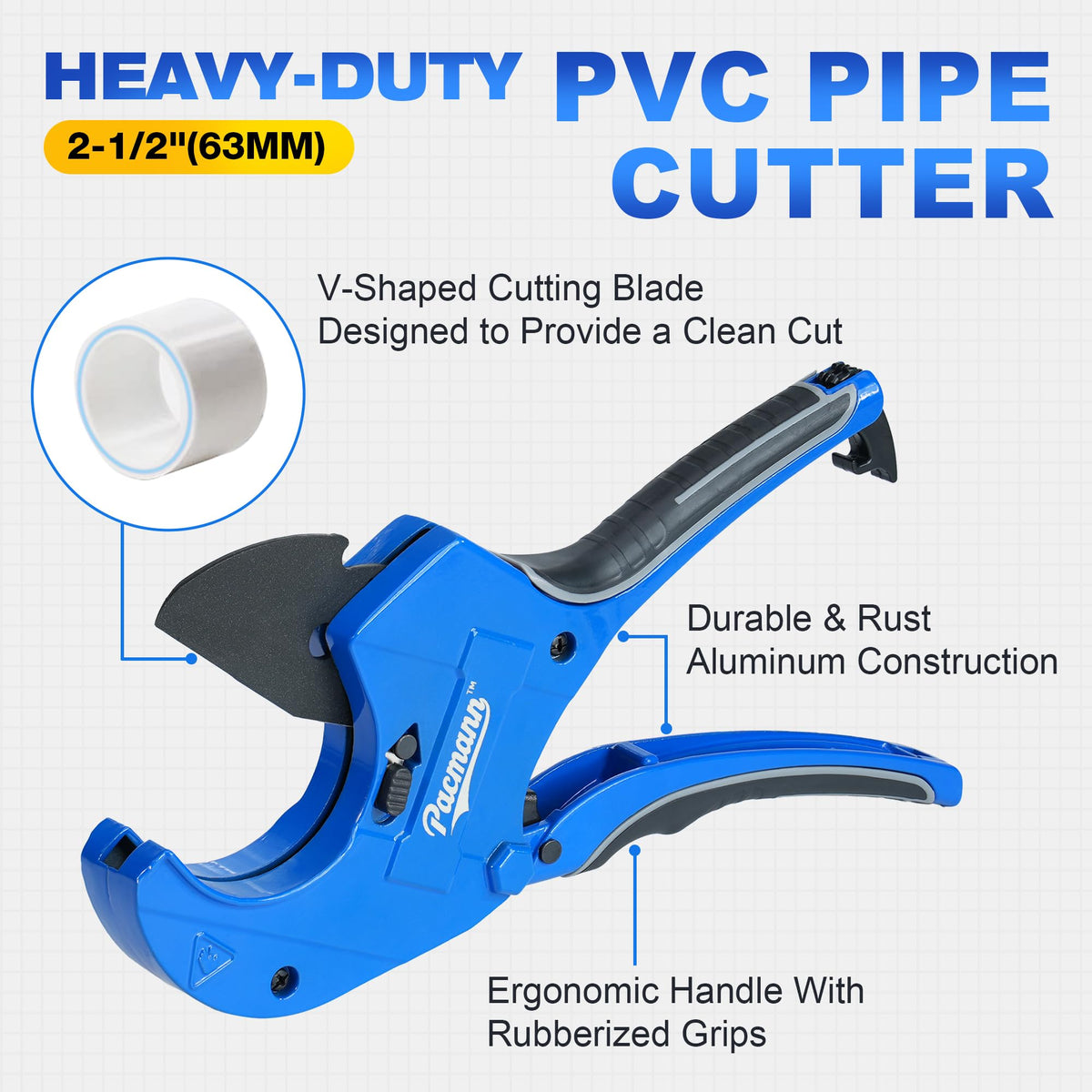 Pacmann blade with SK5 edge shown for precise cuts