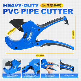 Pacmann ratchet mechanism enables easier, powerful pipe cutting