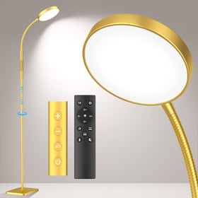 PACOVY floor lamp delivers 1800lm brightness for wide-area lighting.