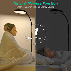 PACOVY touch control with stepless color and brightness options.