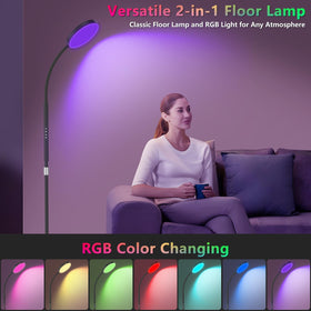 PACOVY floor lamp LED head with 120 LEDs for bright coverage