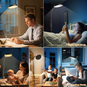 PACOVY memory feature restores the last lighting setting.