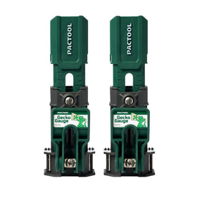 PacTool Gecko Gauge provides adjustable reveal for consistent siding spacing.
