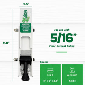 PacTool SA902 Gecko Gauge adjustable 6in reveal ensures level courses
