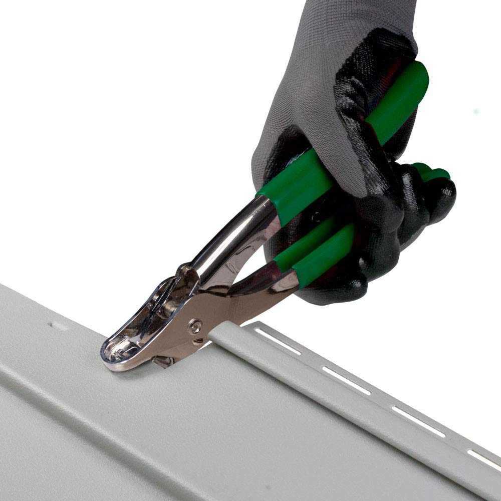 PacTool VA102 SnapLock Punch with slip-resistant grips enabling one-handed operation.