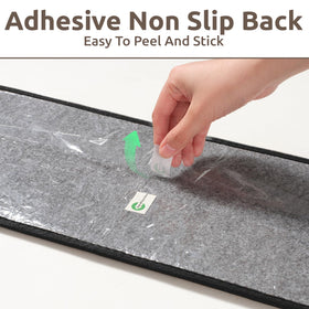PADOOR 3D texture provides cushioning and reduces stair noise.