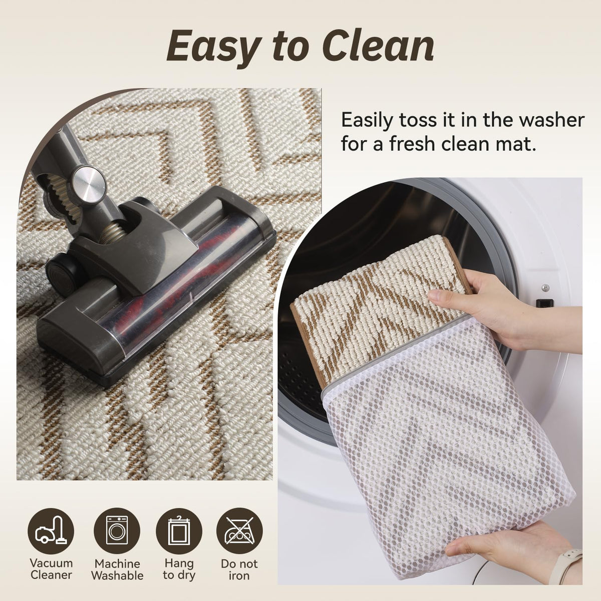 PADOOR easy-to-clean treads stay vibrant with simple care.