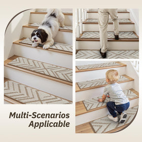 PADOOR treads assist kids, elders, and pets with safer stairs.