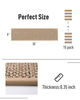 PADOOR stair treads providing quiet steps and reduced stair noise