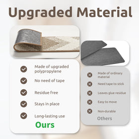 PADOOR stair treads remove cleanly without leaving residue.