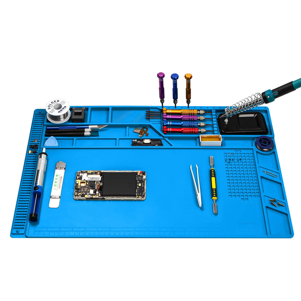 PAFOWO heat resistant soldering mat provides safe high temperature work surface