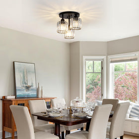 PAUFUL black metal frame adds contemporary styling to any room.