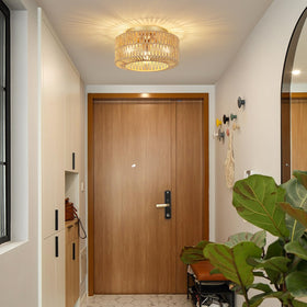 PAUFUL dimmable-friendly boho light fixture adapts to moods