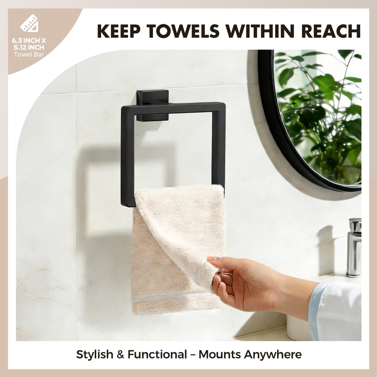 PAHSFS toilet paper holder keeps essentials within reach