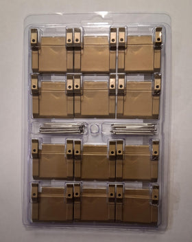 PairMount 45 lb capacity with included nails supports sturdy drywall hangs.