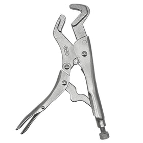 PAKJCKERM 9-Inch Parrot Nose Vise Grip showing secure multi-side grip for repairs