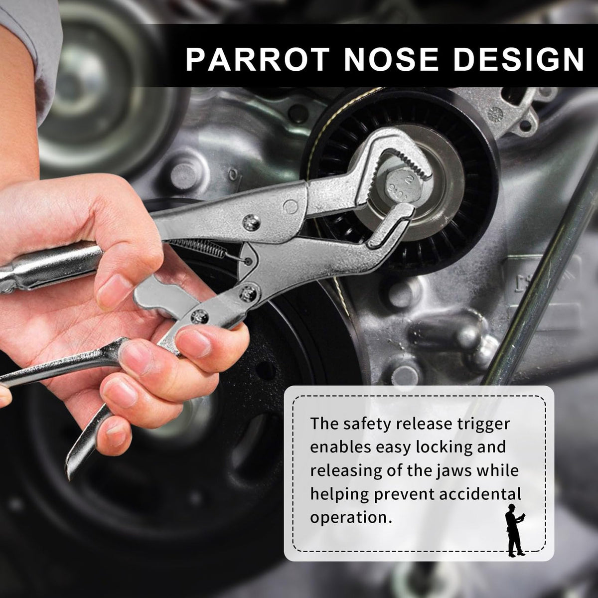 PAKJCKERM tool used in automotive plumbing and DIY contexts