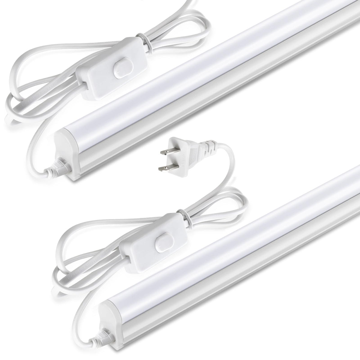 Paklighting Pak LED shop light 4ft T5 assembly delivers bright, energy-efficient coverage.