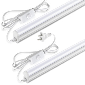 Paklighting Pak LED shop light 4ft T5 assembly delivers bright, energy-efficient coverage.