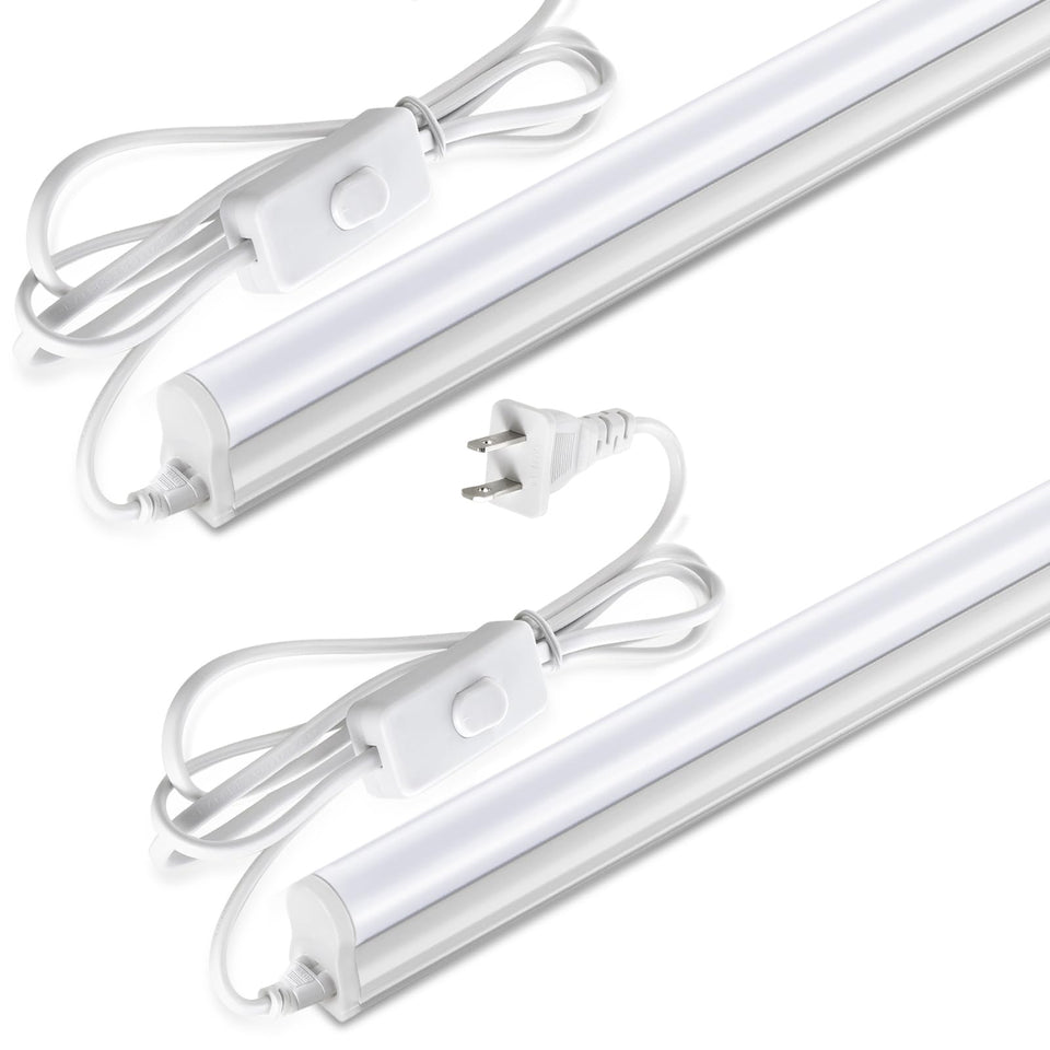 Paklighting Pak LED shop light 4ft T5 assembly delivers bright, energy-efficient coverage.