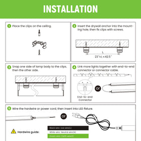 Paklighting 2-pack lighting set ready for long-lasting use.
