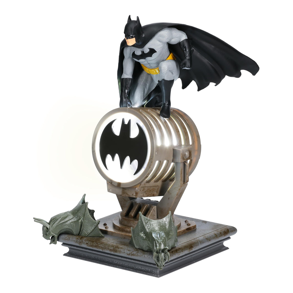 Paladone Batman figurine light turned on with white LED glow